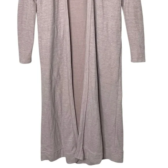 Free People Beach Bicoastal Long Duster Cardigan Sweet Whisper XS - Picture 10 of 12